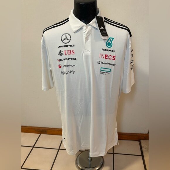 Formula 1 Jersey Mercedes Benz AMG , Unisex - Picture 16 of 16